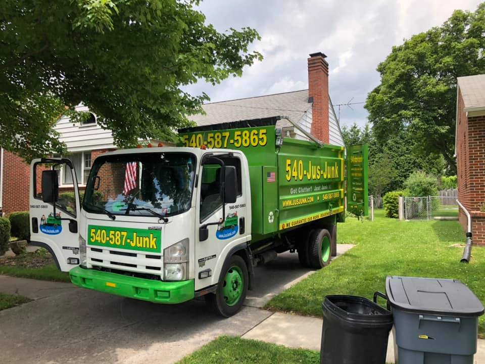 Fence demolition and cleanup images JusJunk Services in Winchester